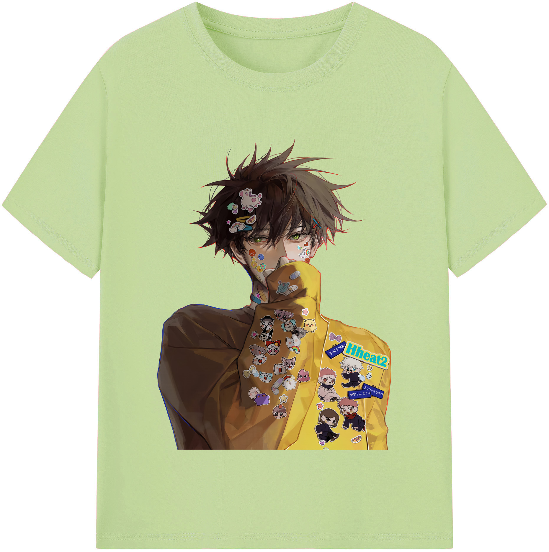 （画像用） 呪術廻戦 Jujutsu Kaisen 綿100％半袖Tシャツ（フロントプリント）